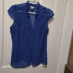 Worthington Blue Blouse